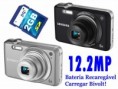 Câmera Digital  ES28  Prata  12.2 megapixels Compatível com cartão de memória SD  Samsung  Alimentação: 2 pilhas AA